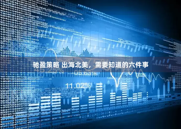 驰盈策略 出海北美，需要知道的六件事